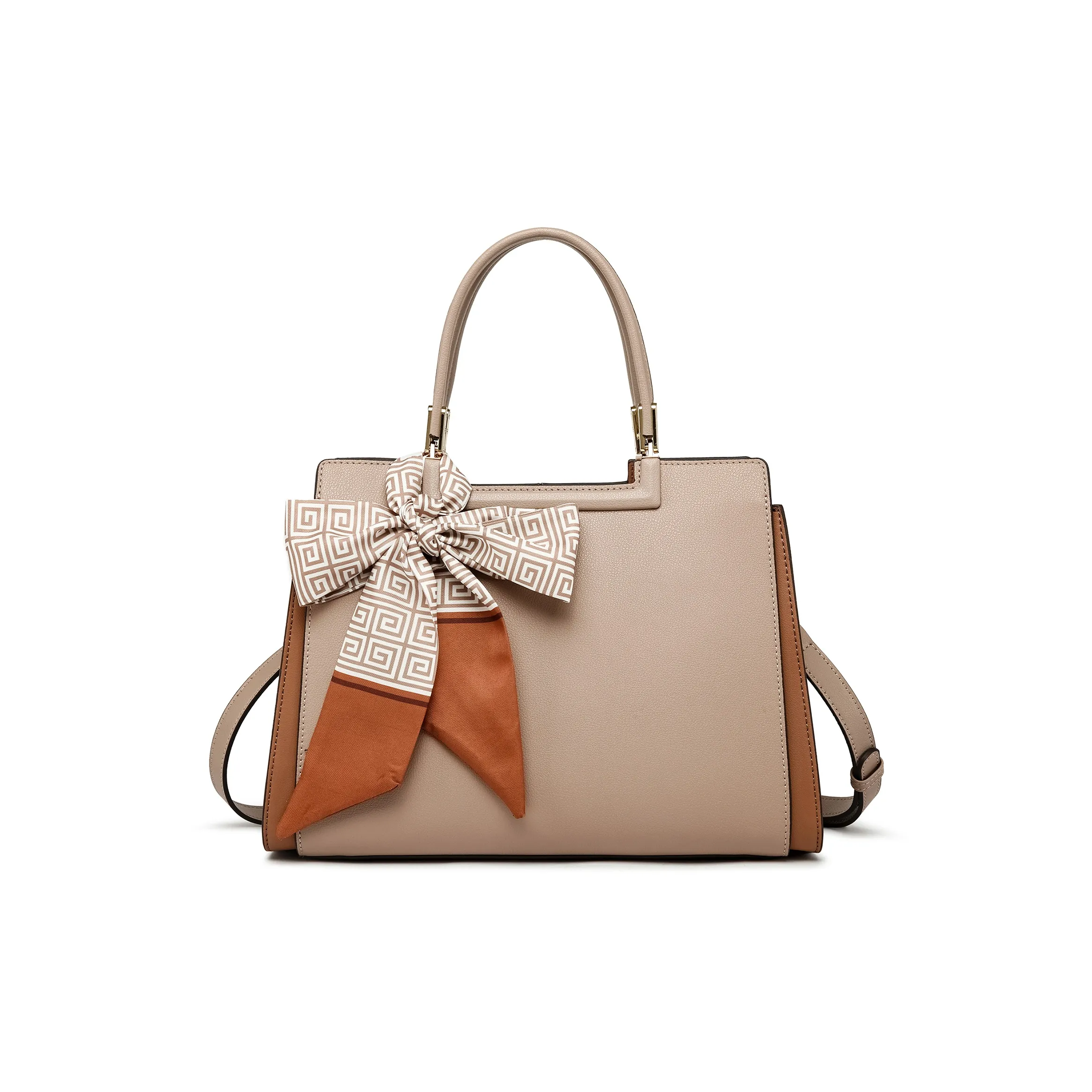 FAIRWHALE Сумка из коровьей кожи Тоут Одно плечо Женская Многоцветная