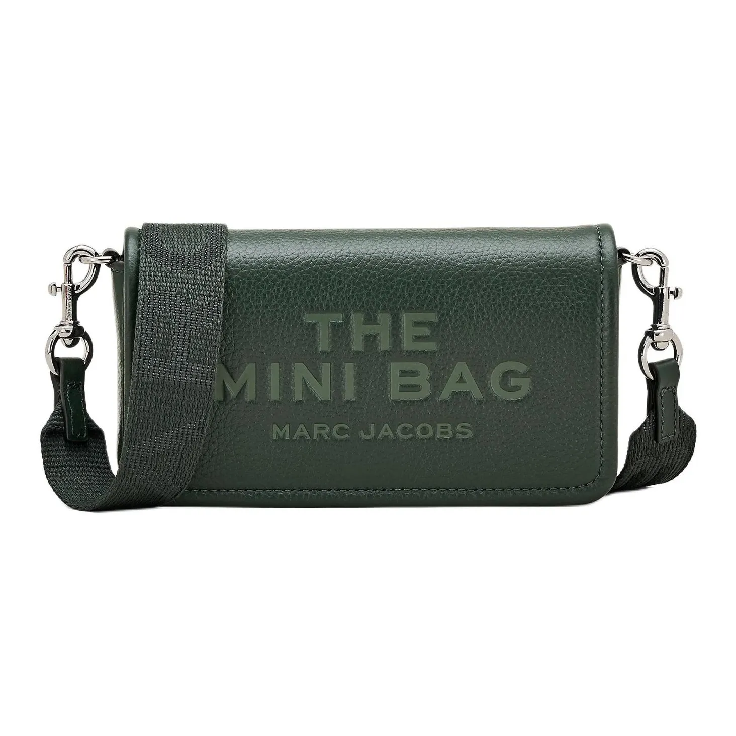 MARC JACOBS Full GRAIN LEATHER Сумка через плечо Мини Женская Плющево-зеленый