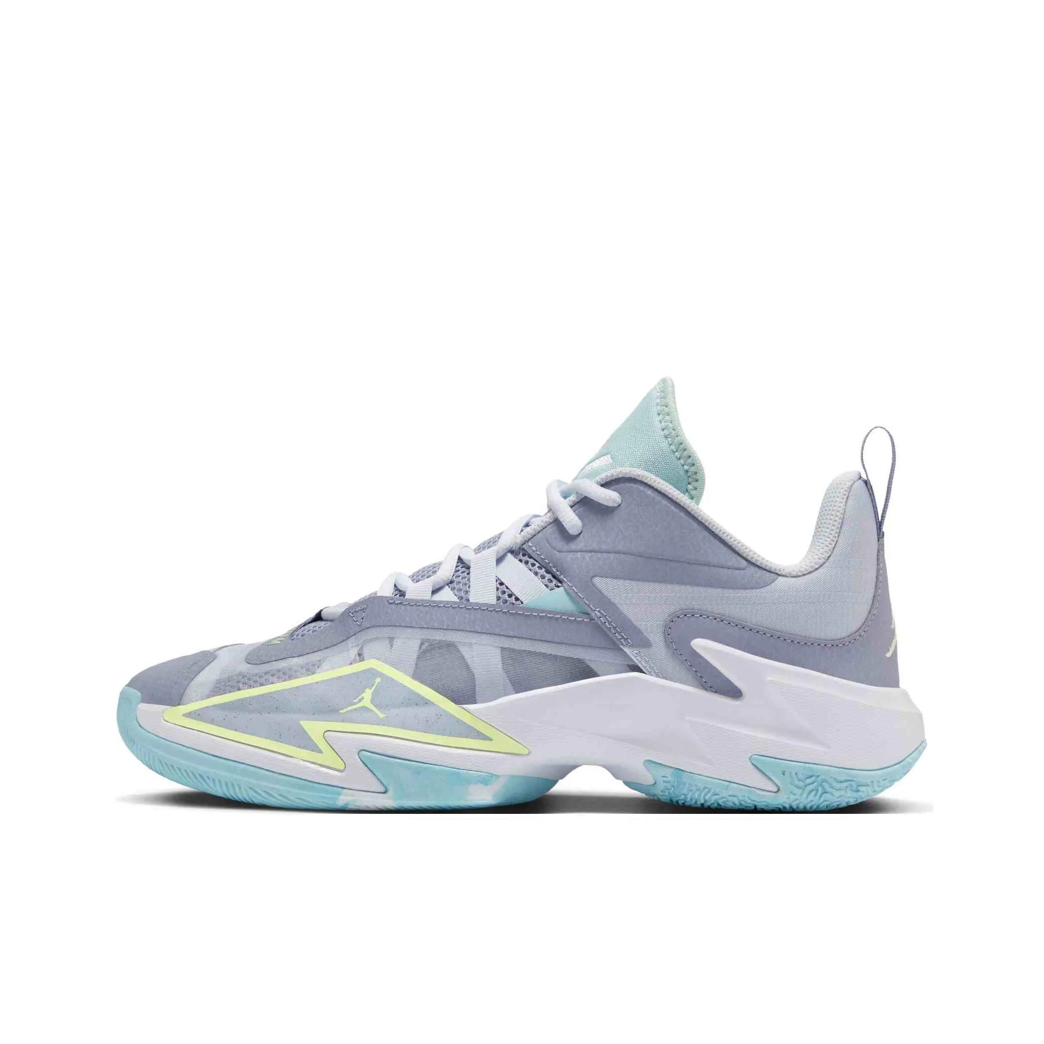 Jordan One Take 3 Anti-Slip Wear-Resistant Low-Top Basketball Shoes Men's Blue Purple