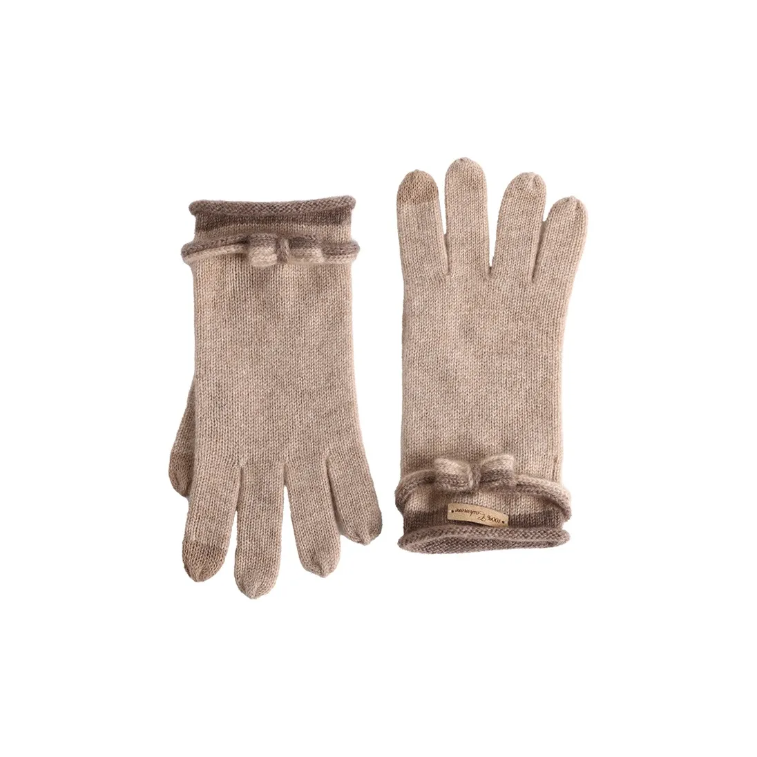 Перчатки из кашемира Lagur вязаные женские