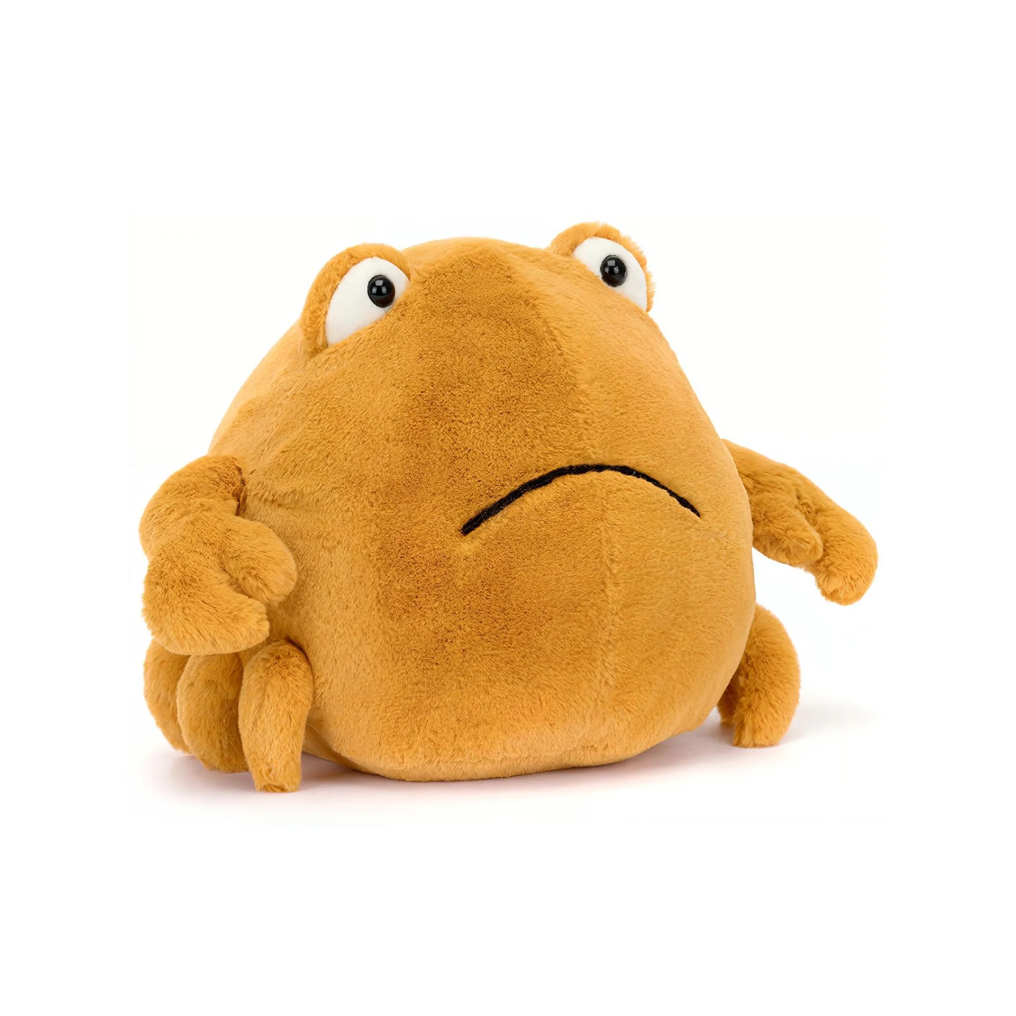 JELLYCAT Ocean Series Chrissie Краб Кукла Плюшевая Кукла 17 см Высота в Сидячем Позе