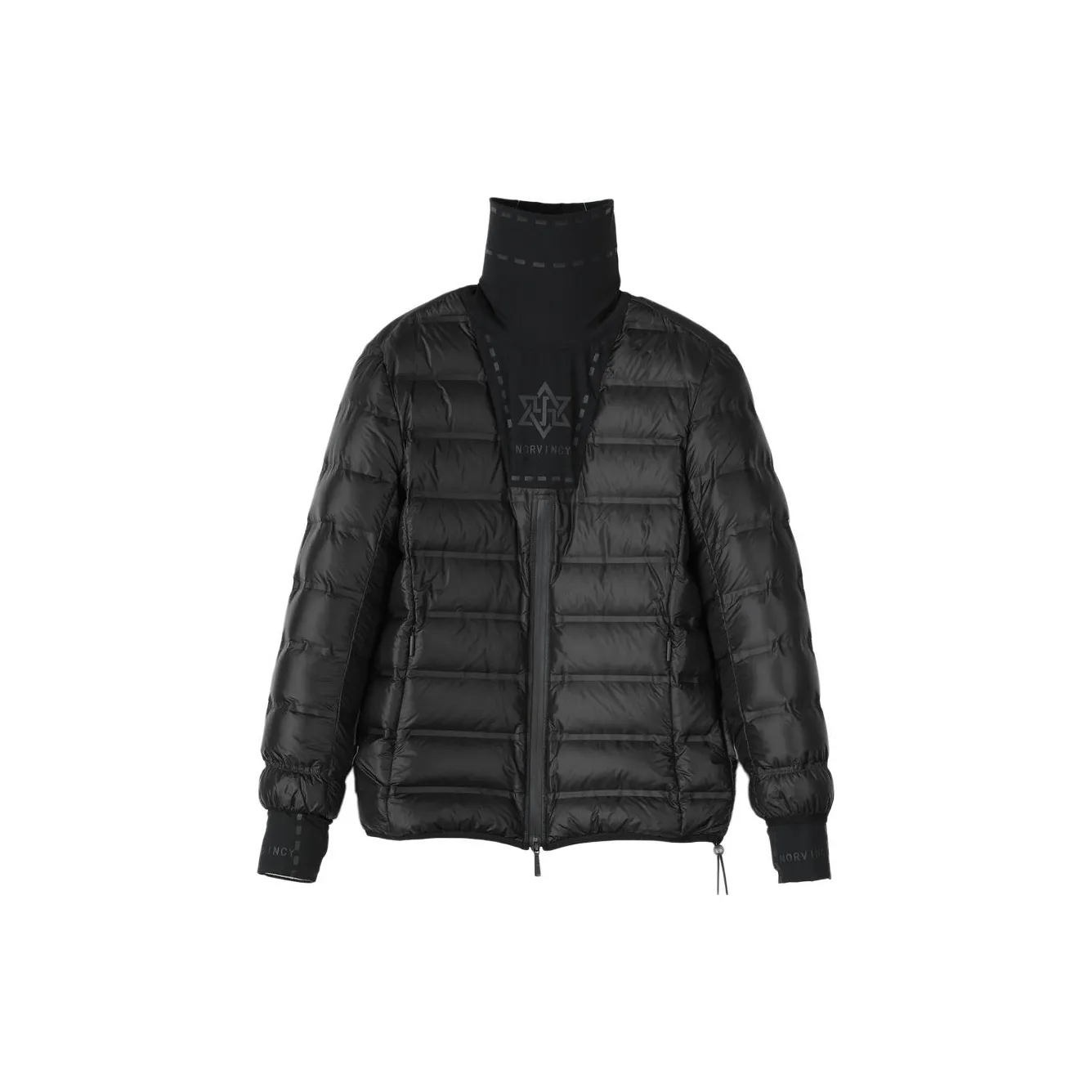 NORVINCY Sports Cycling Lightweight Cargo Puffer Jacket Unisex