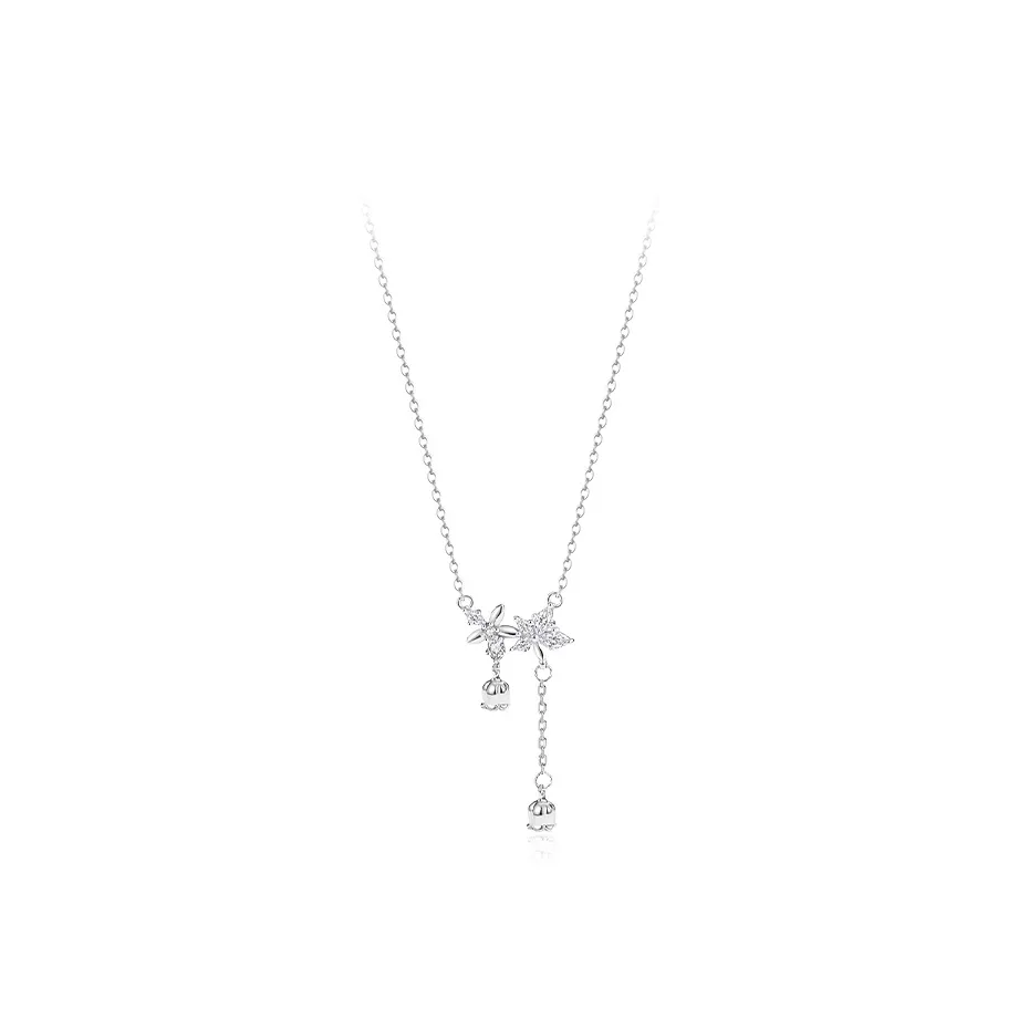 ETAHLOVE Sterling Silver Necklaces Women's Bestie Couple Date Confession Gift For Girlfriend Birthday Box