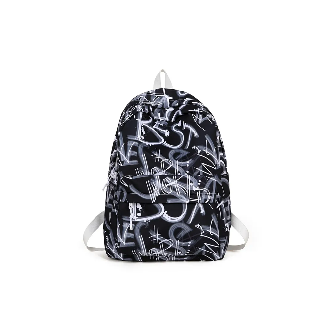 Kaka Tree Nylon Backpack Large Size Unisex