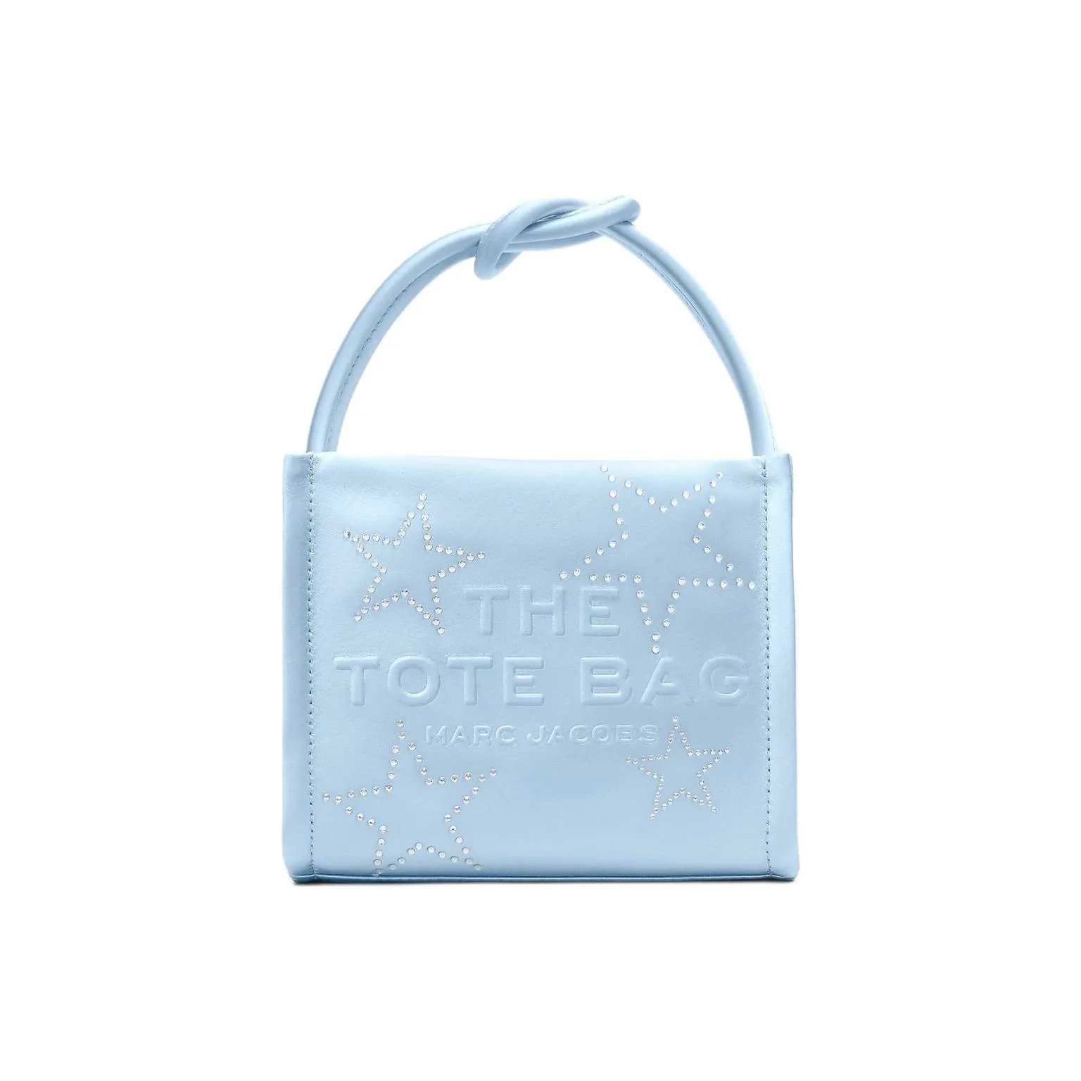 MARC JACOBS Сатиновая сумка Mini женская облачно-синий