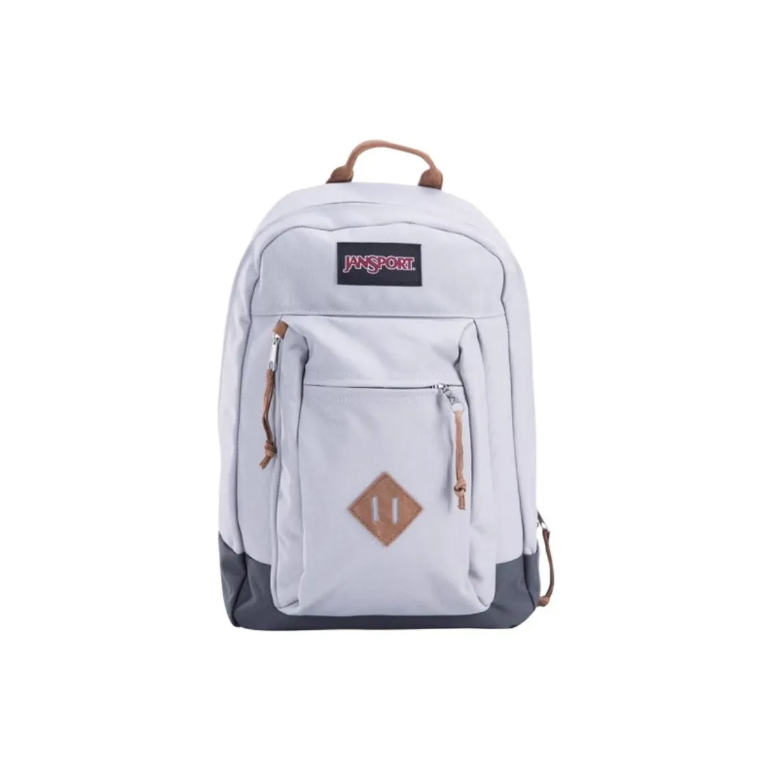 JanSport Polyester Laptop Bag backpack bucket Medium Size Unisex Gray