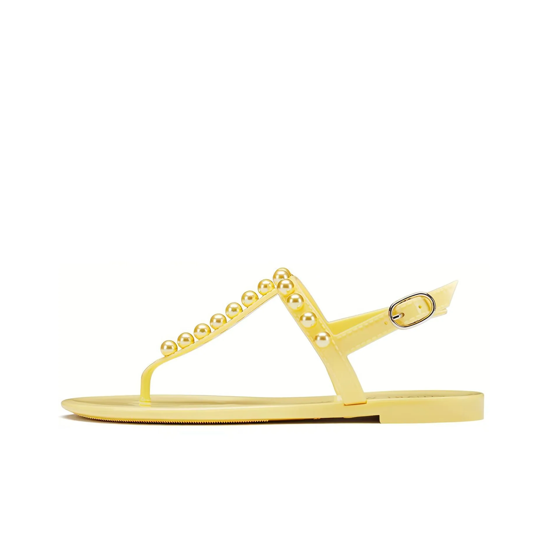 Stuart Weitzman SW One Sandals with Strap Women's Yellow