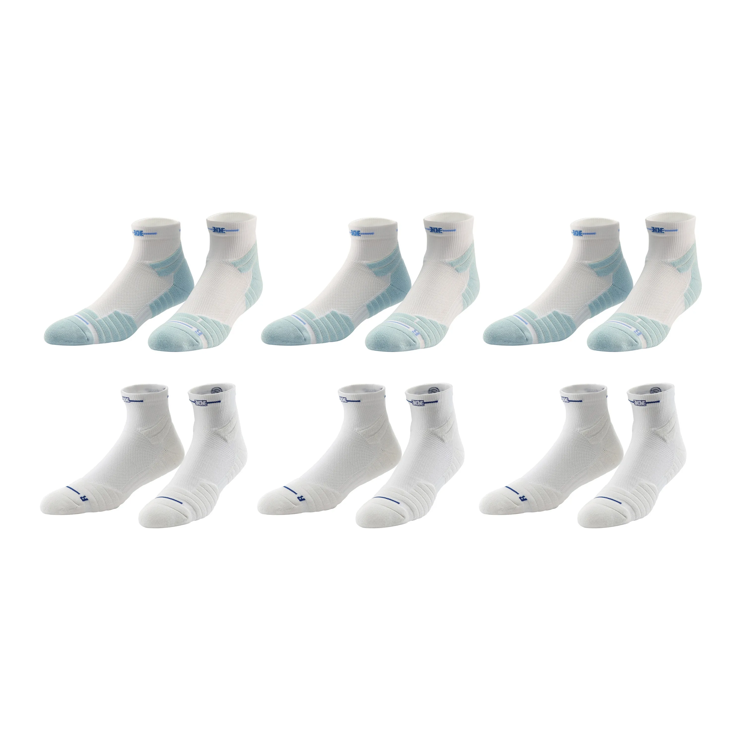 UZIS Basketball Socks Unisex 6 Pack
