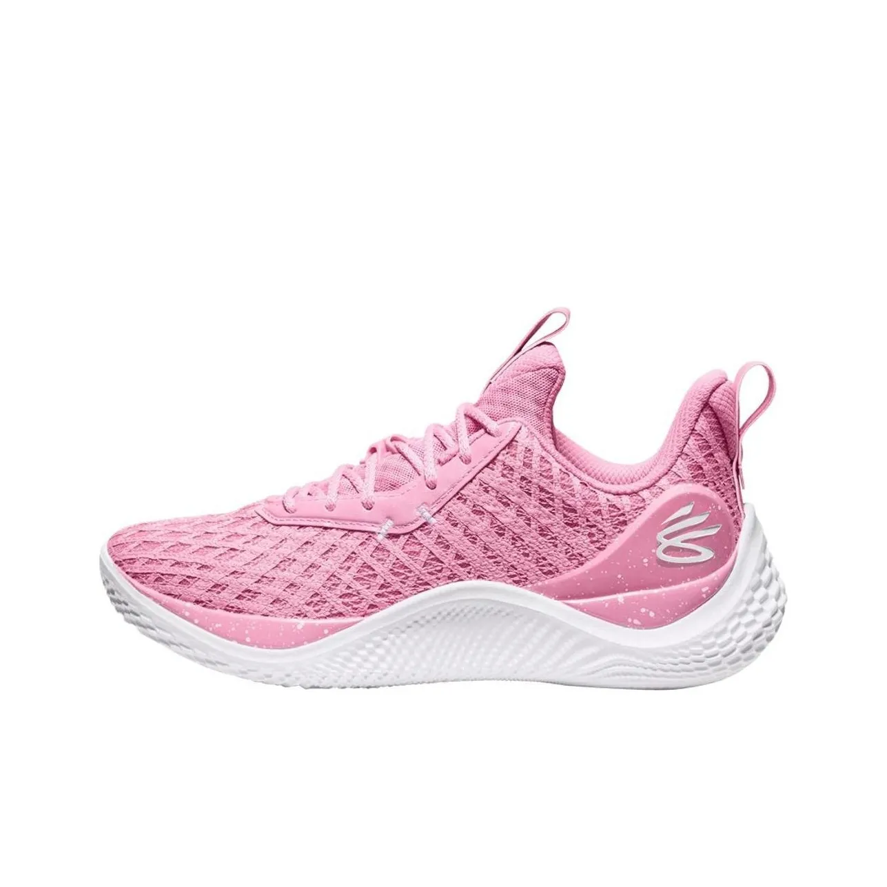 Under Armour Slip-resistant Abrasion-resistant Low-top Basketball Shoes Men's Pink Подкладка Under Armour Противоскользящие устойчивые к истиранию низкий топ баскетбольные кроссовки мужской розовый