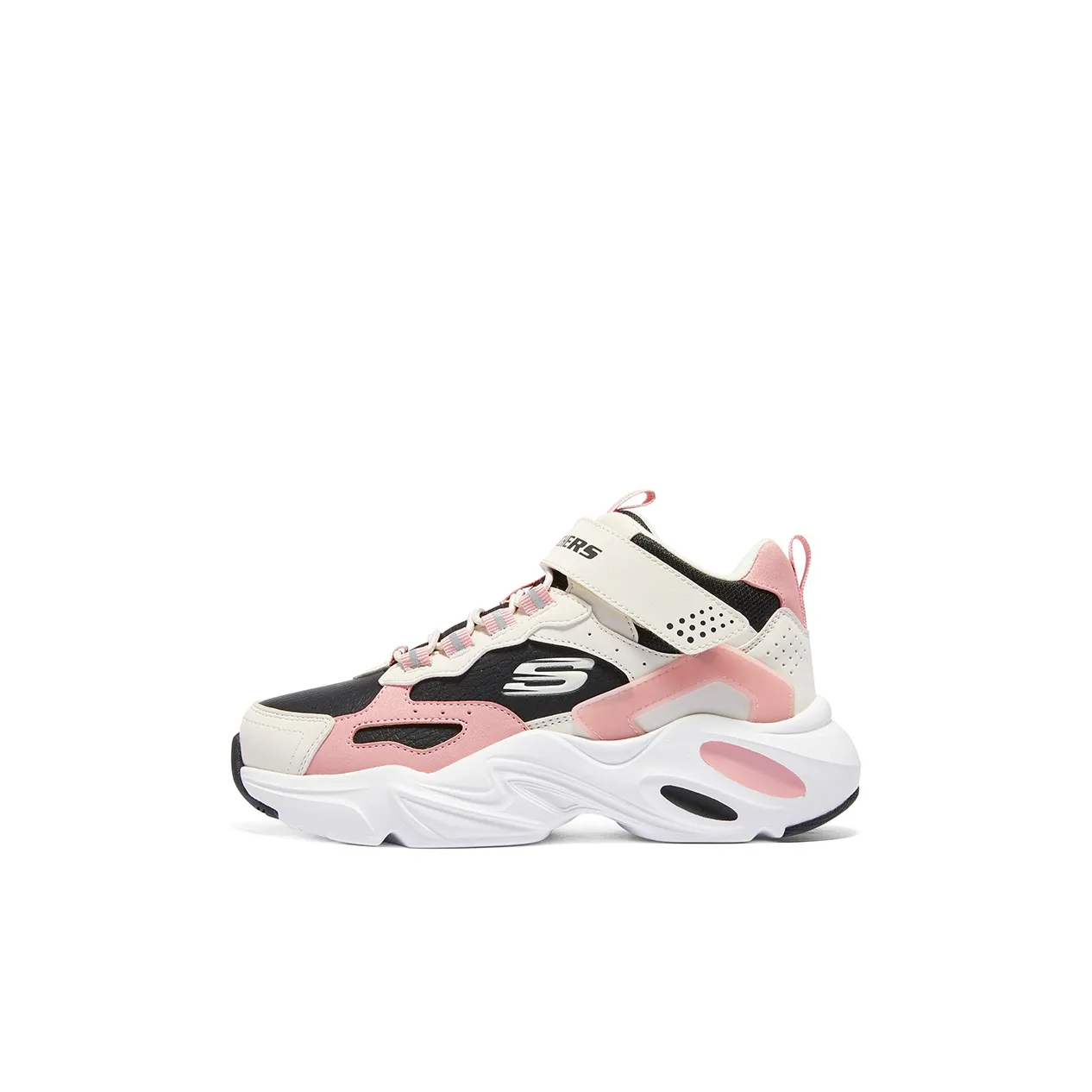 SKECHERS GIRLS KIDS Lifestyle Shoes Белый Розовый Черный Детский