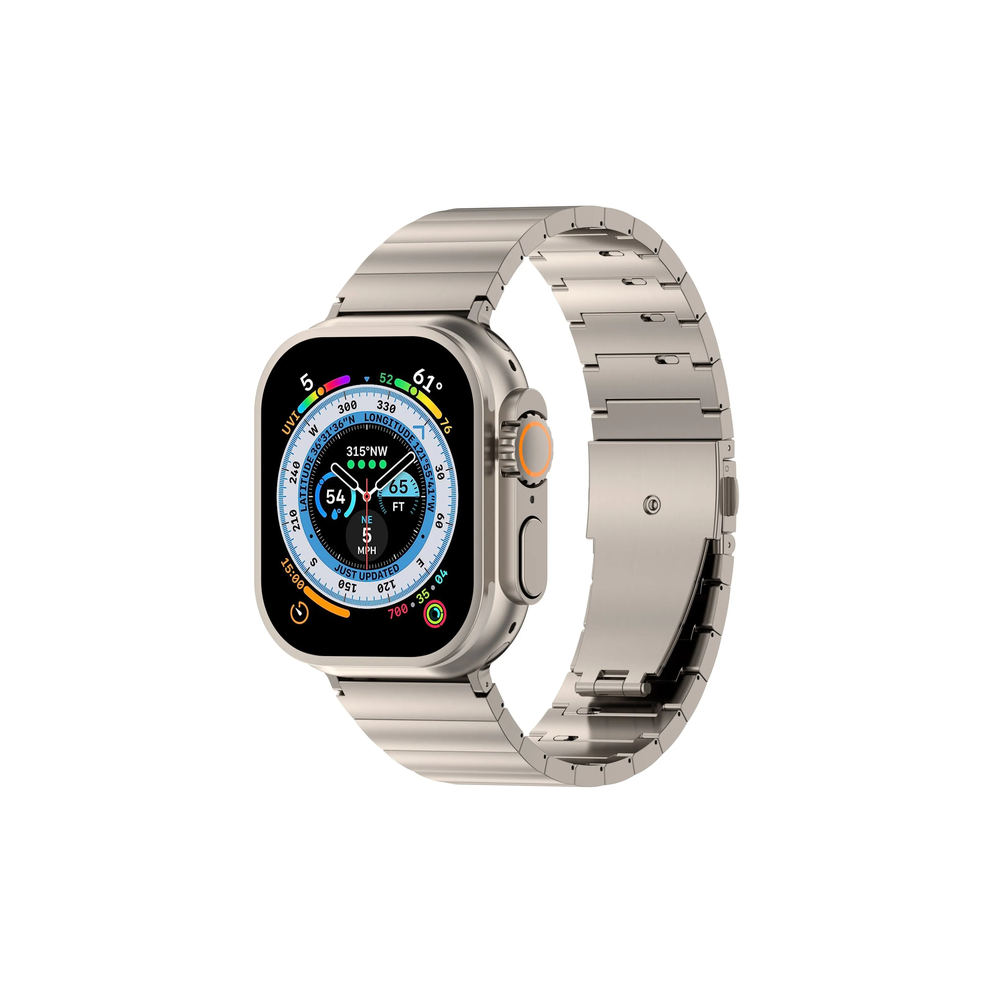 MSSM Watch Band Apple Compatibility Titanium Alloy Material