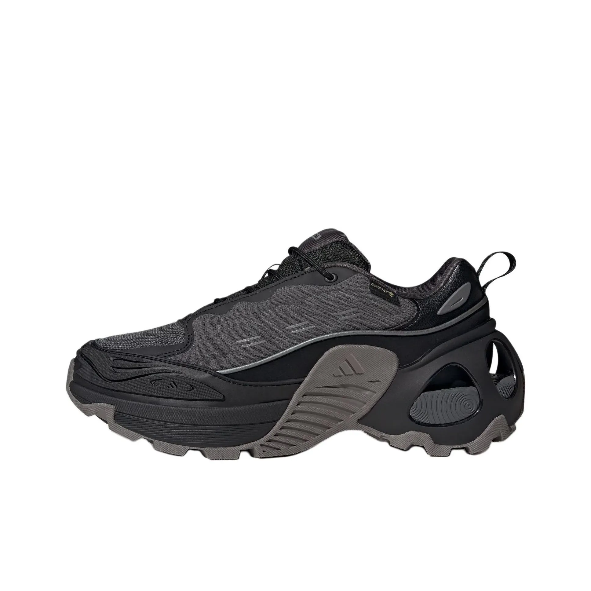 Adidas Wonder Runner Slip-resistant Abrasion-resistant Low-top Беговые кроссовки Унисекс Черный Серый