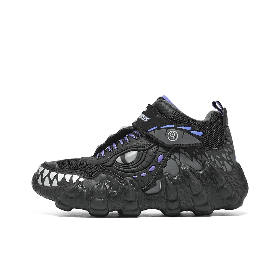Skechers Low Top Kids Lifestyle Shoes Black Gray