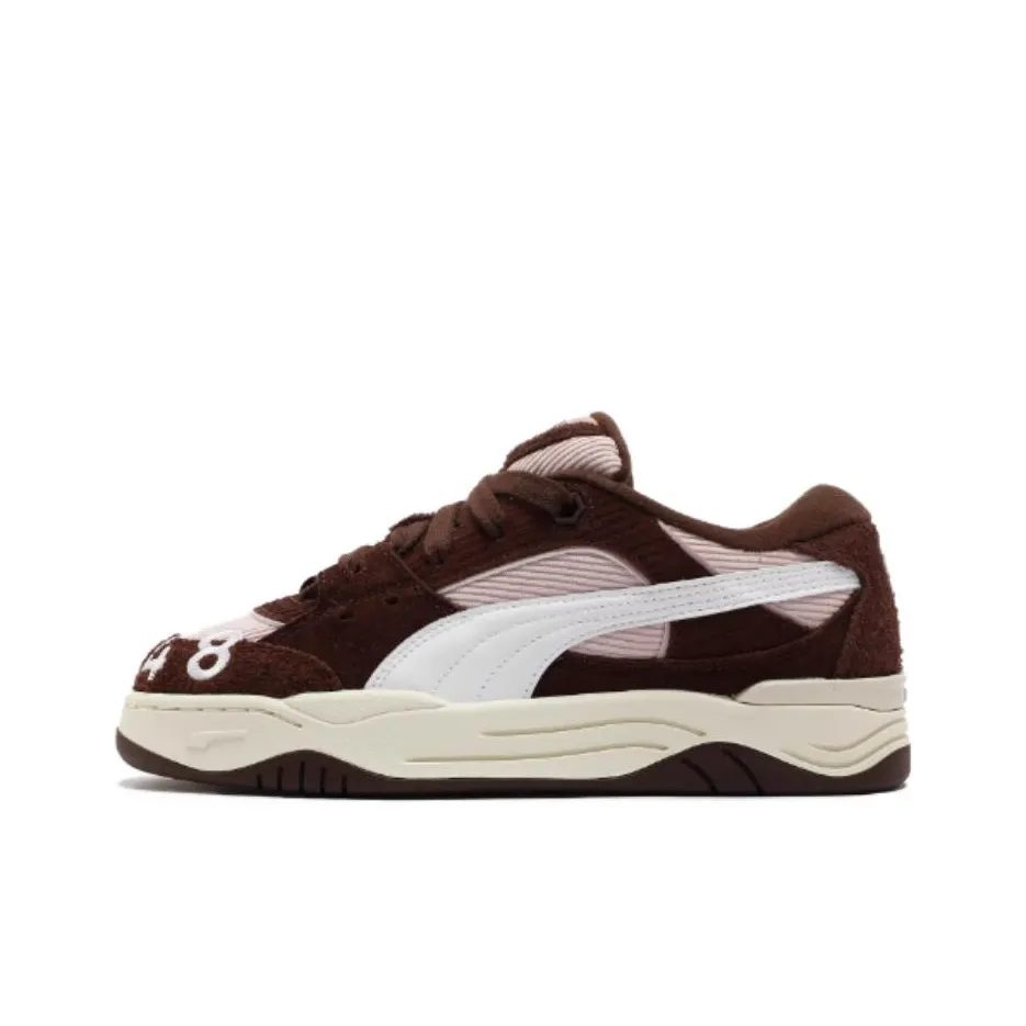 PUMA 180 Водонепроницаемый и Износостойкий Низкий Топ Скейтборд Кроссовки Унисекс Коричневый