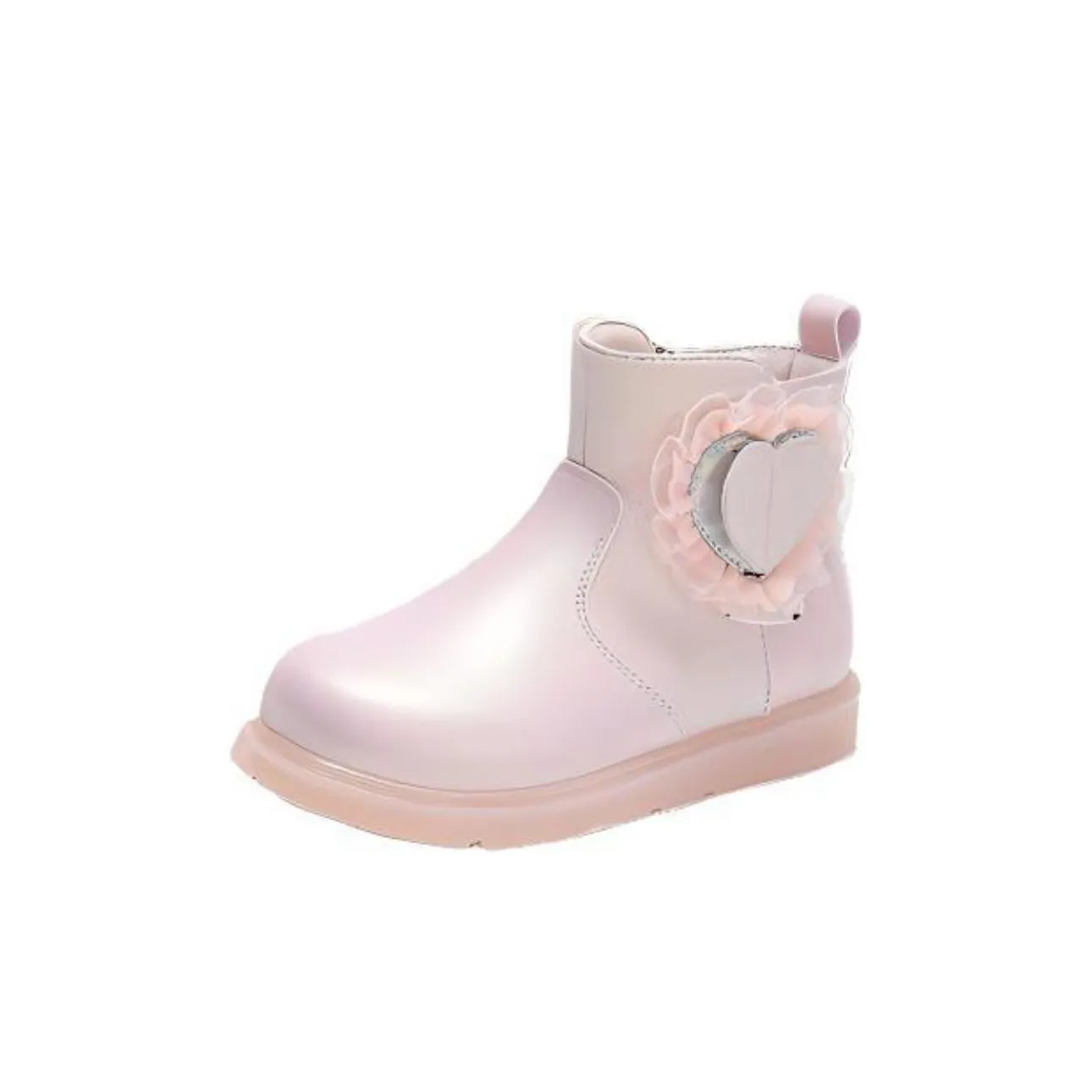 TARANIS Термические детские ботинки для детей 3-7 лет розовые