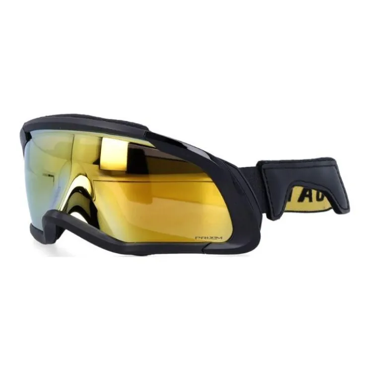 Oakley Ацетат Нерегулярная форма Солнцезащитные очки Женские Черный