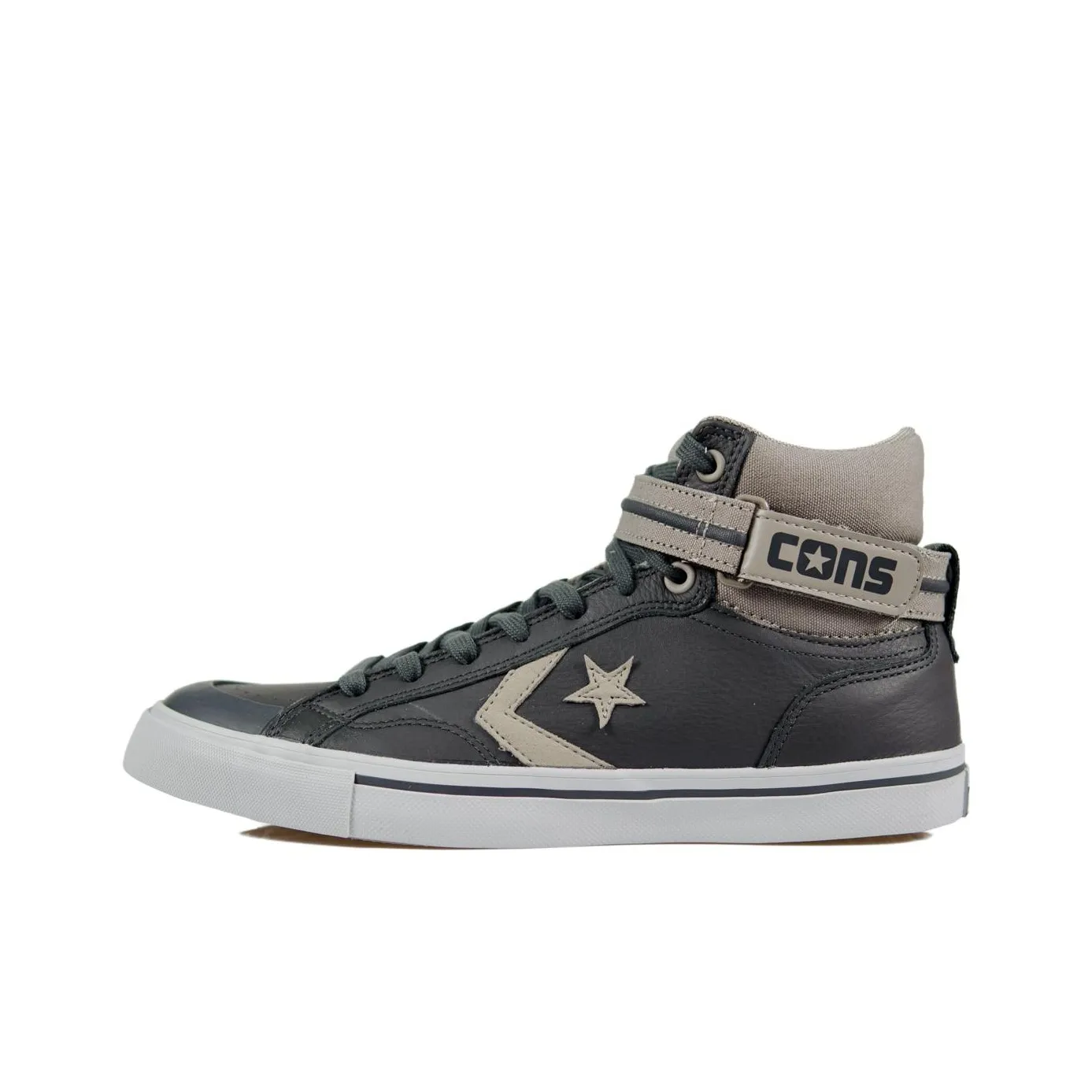 Конверс Slip Resistant Abrasion Resistant High Топ Скейтборд Кроссовки Женские Черный Коричневый