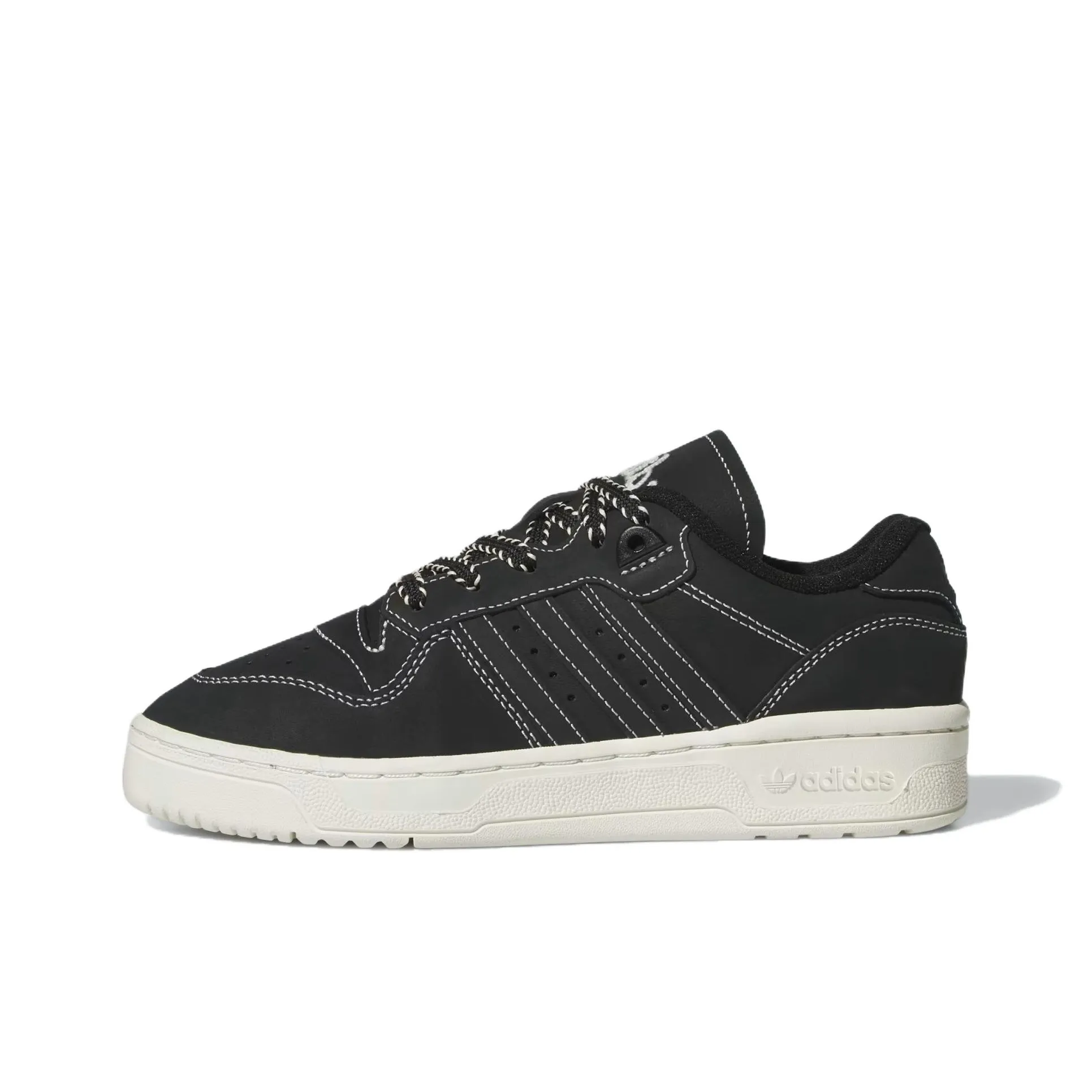 Rivalry Women's Adidas Originals Low 'Contrast Stitching Pack Black' Women's