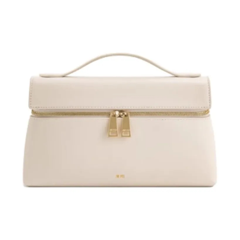 JW PEI Artificial Leather Box Bag, Shoulder Bag, Crossbody Bag, Handbag Medium Size Women's White/Black/Brown/Olive
