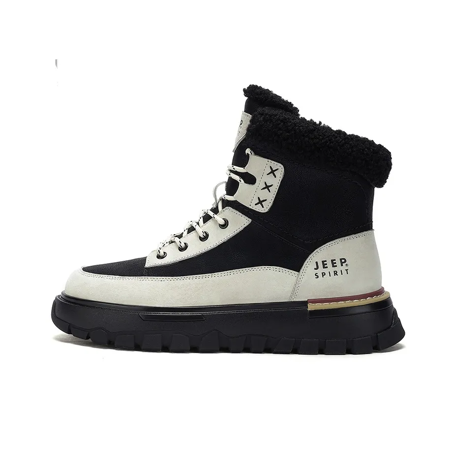 JEEP SPIRIT Термический Износостойкий Стойкий к Сцеплению Высокий Снег Мужской Графитовый Черный