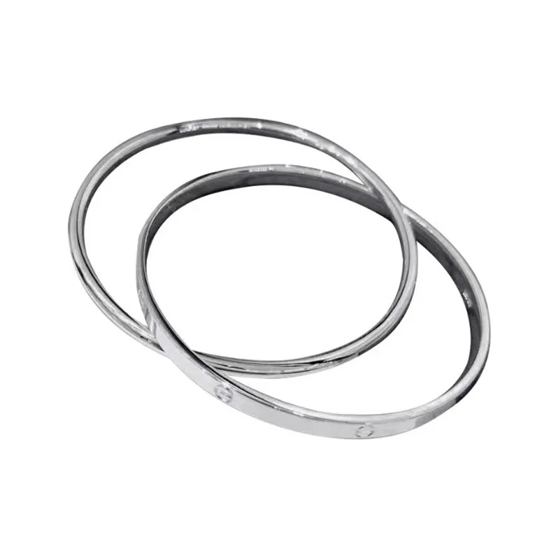Brahmacharya 999 Fine Silver Bangles Women's