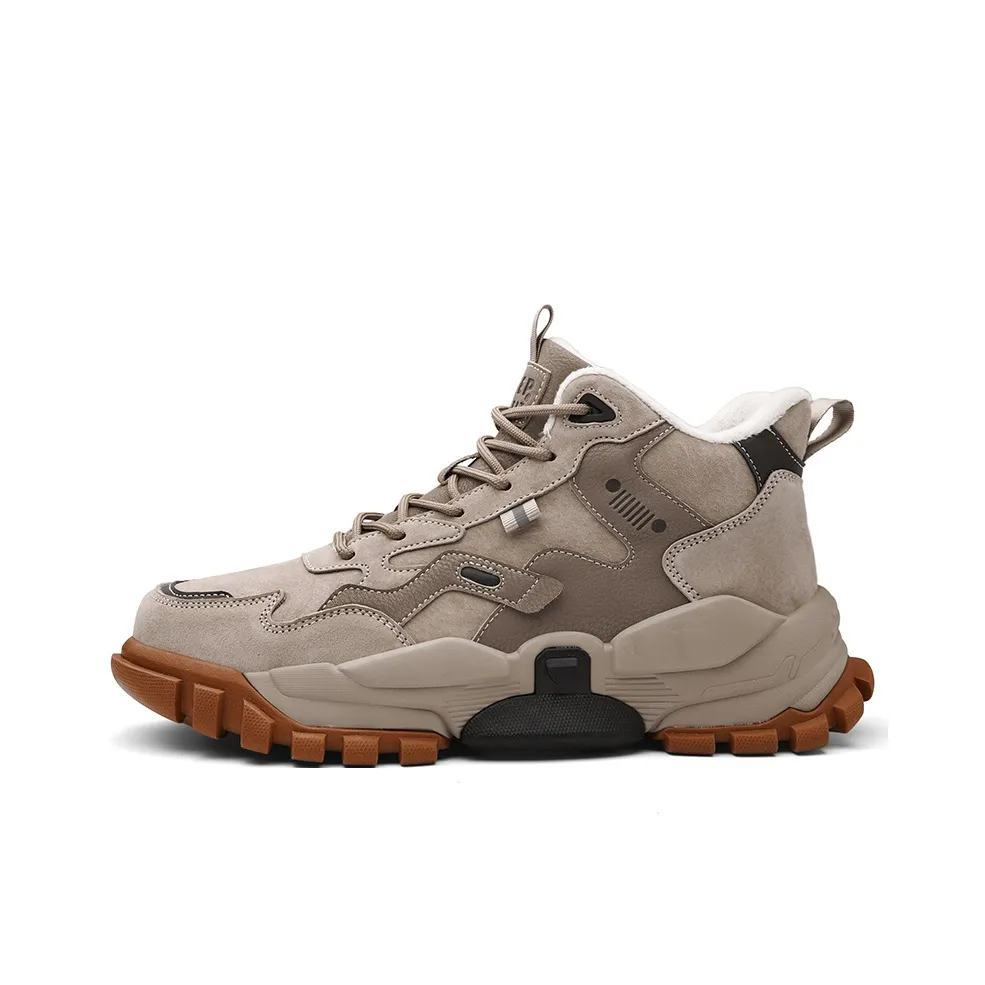 JEEP SPIRIT Северо-восточный Холодостойкий Термический Сохраняющий тепло Флисовая подкладка Утеплённая Обувь Crew Сноубутсы Мужской