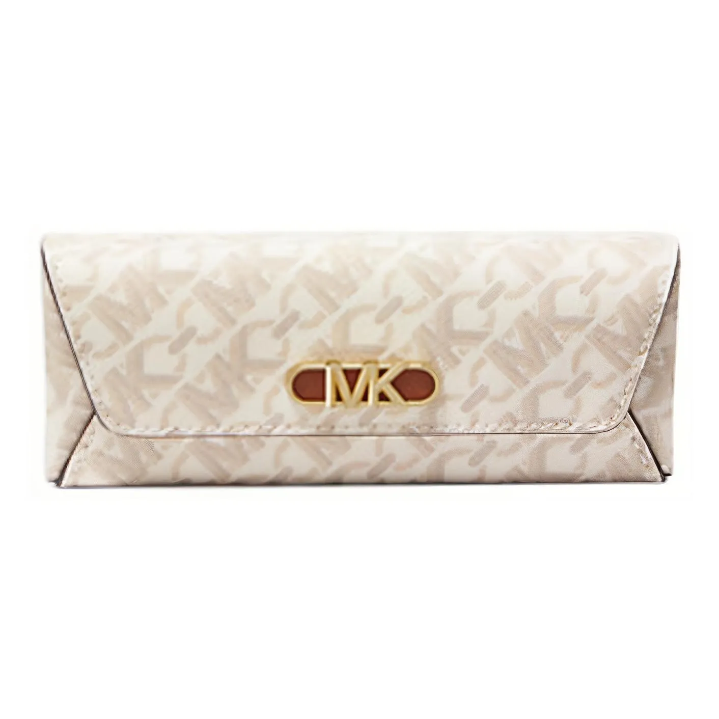 MICHAEL KORS Coated Canvas Eyeglass Case And Eyeglass Pouch Women's Vanilla