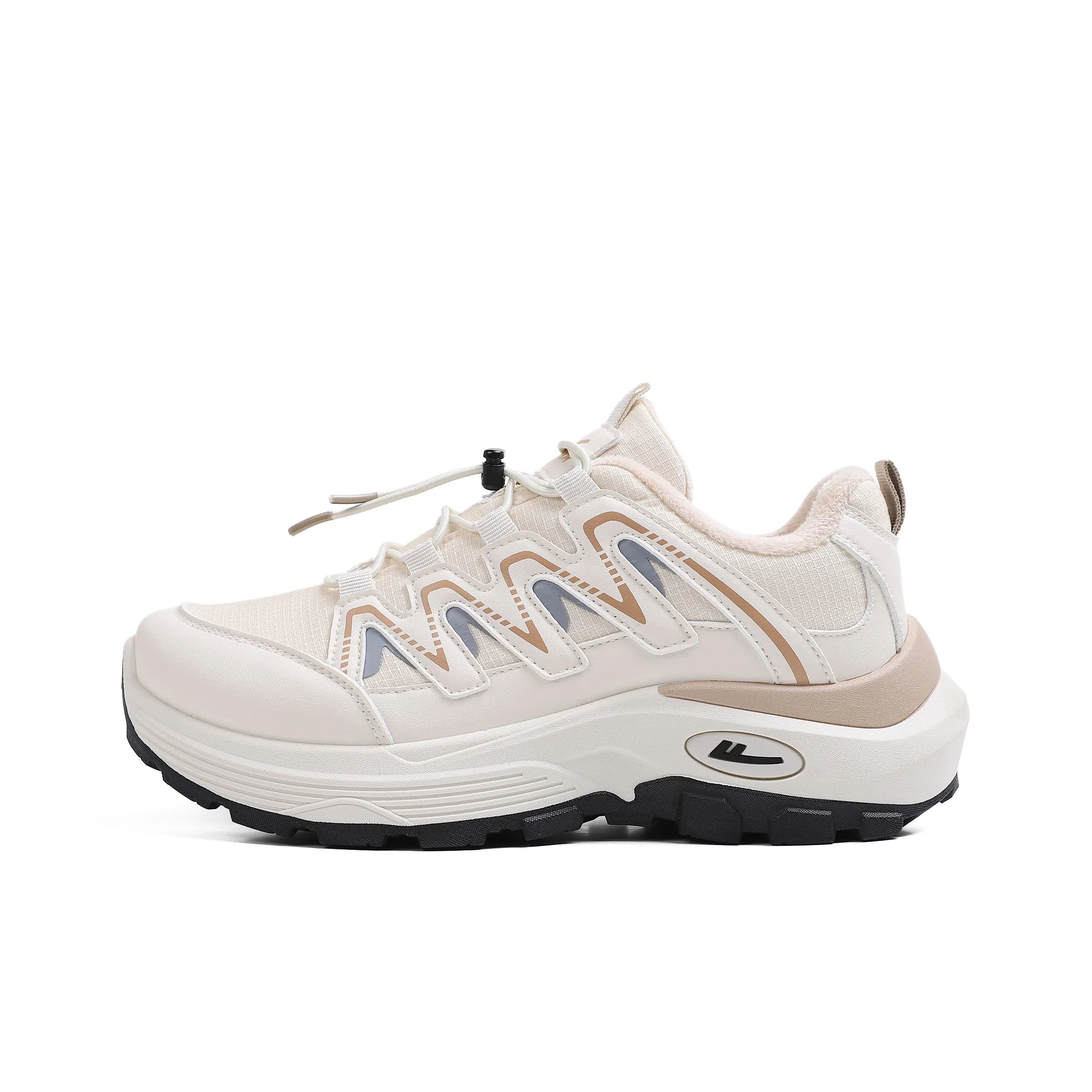 Warrior Slip Resistant Abrasion Resistant Теплоизоляционный Low Top Casual Women's Beige