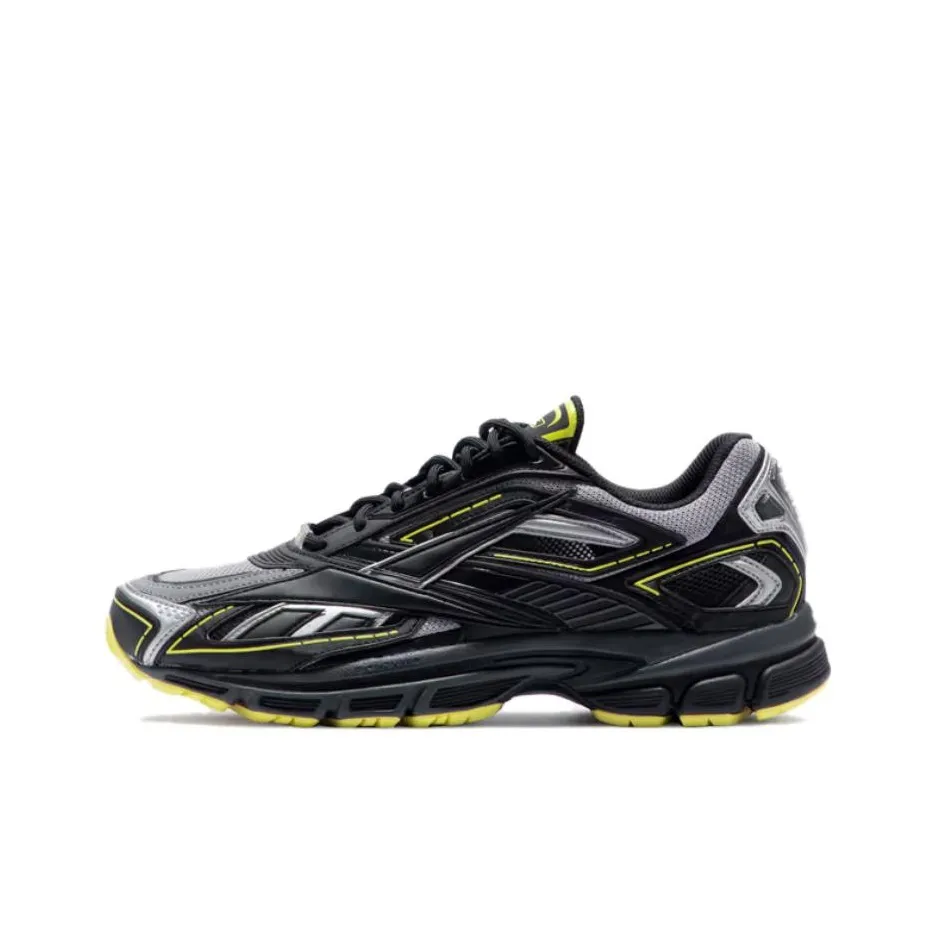 Reebok Premier Road Abrasion Resistant Low Top Running Shoes Unisex Black