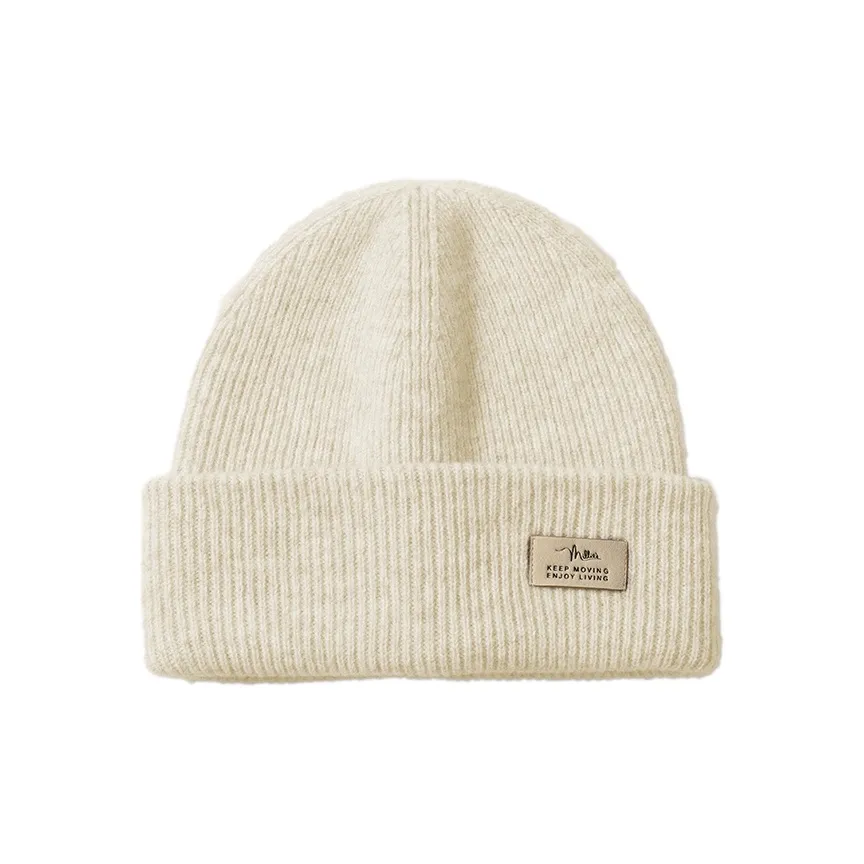 MILLIE'S Wool Beanies Unisex Ecru