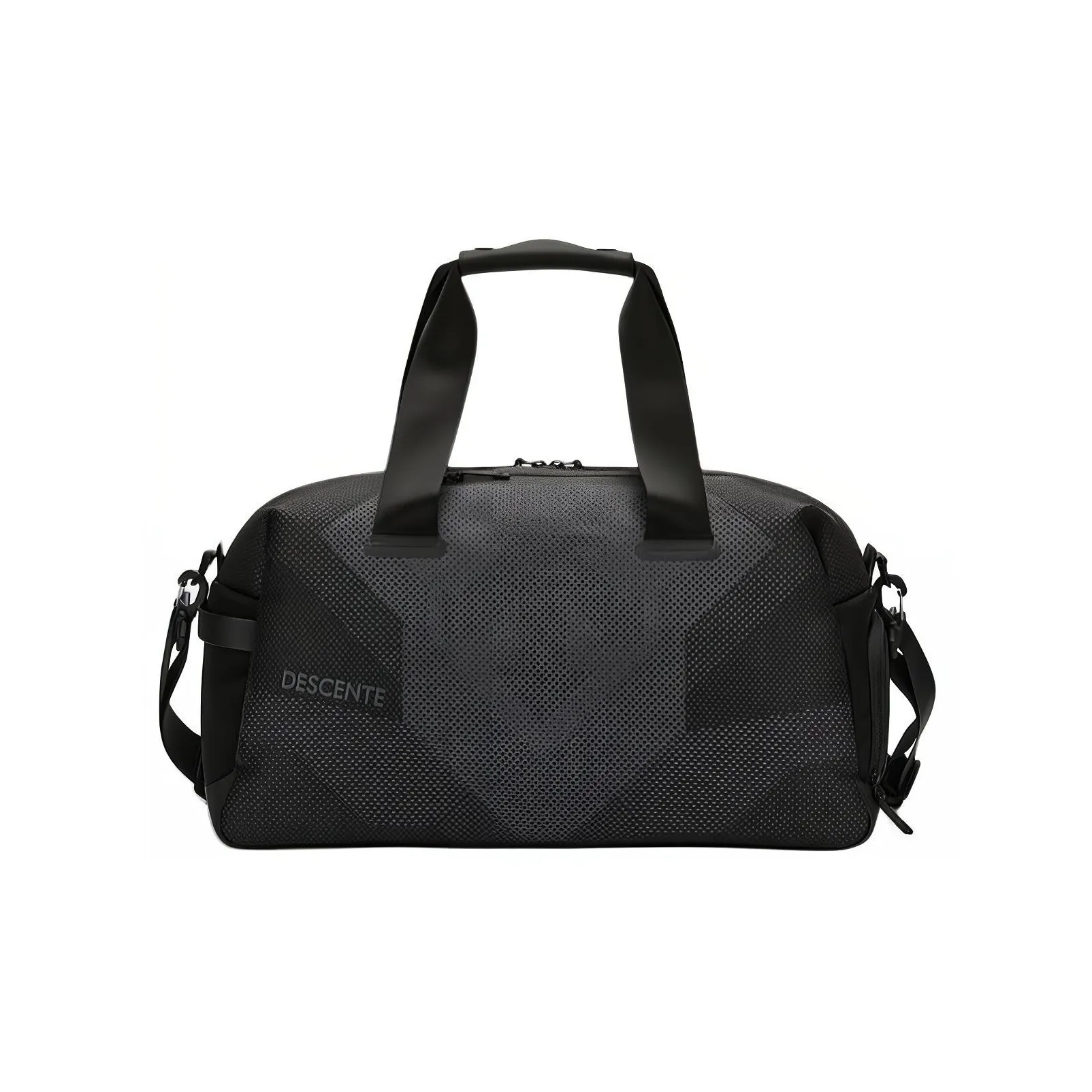 DESCENTE Жаккард Водонепроницаемый Функциональный Ткань Сумка через плечо Сумка Спортивная Сумка Большая Мужская Черная