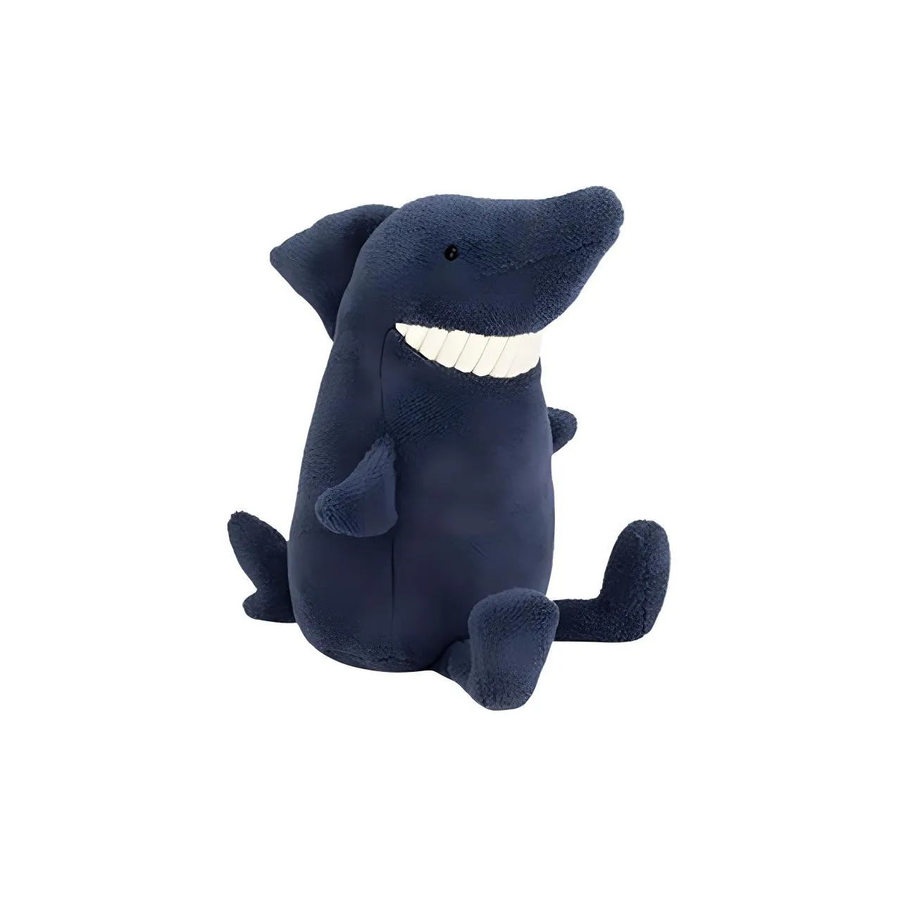 JELLYCAT Smile Big Teeth Collection Животные Shark Teeth Темно-синий Куклы Плюшевая кукла 36 см Высота