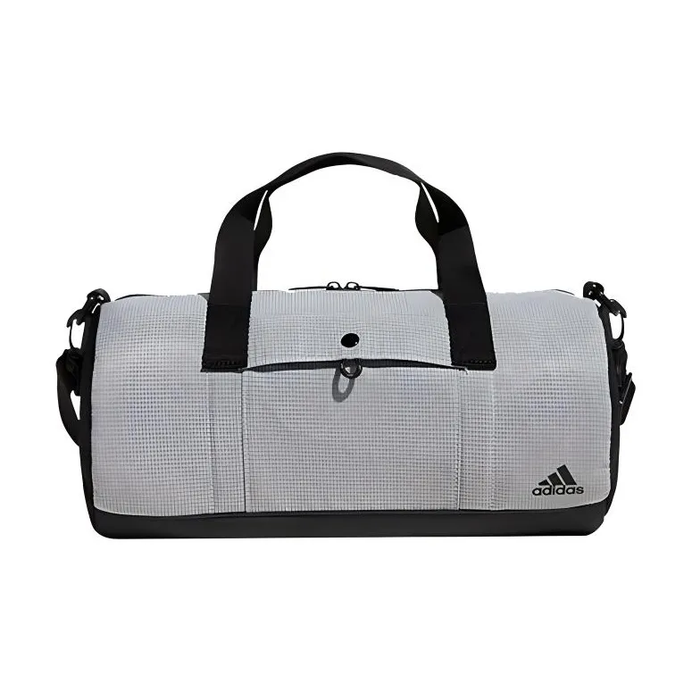 Adidas Polyester Handbag, Shoulder Bag, Crossbody Bag Regular Unisex Silver White