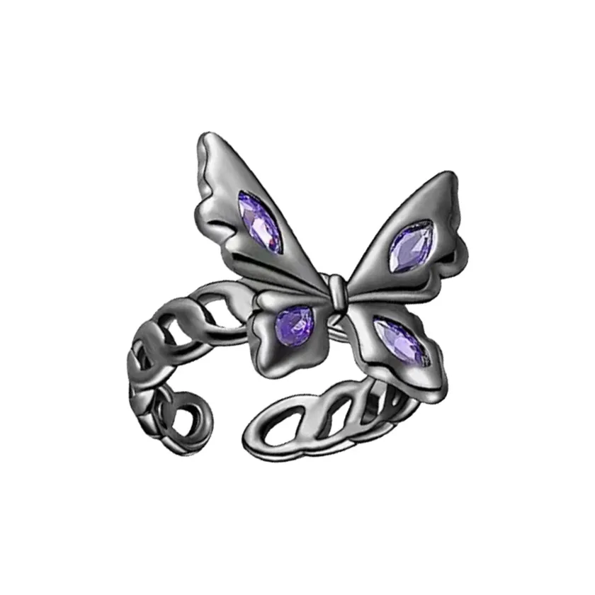 QIANFANGDAHUANGYE Сплав Кольца Женские Фиолетовый