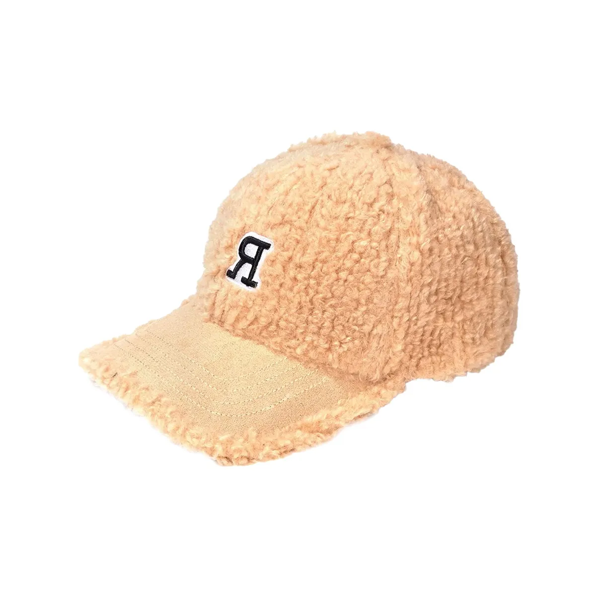 PALBAS Large Head Circumference Wide Brim Letter Embroidery Baseball Caps Women's