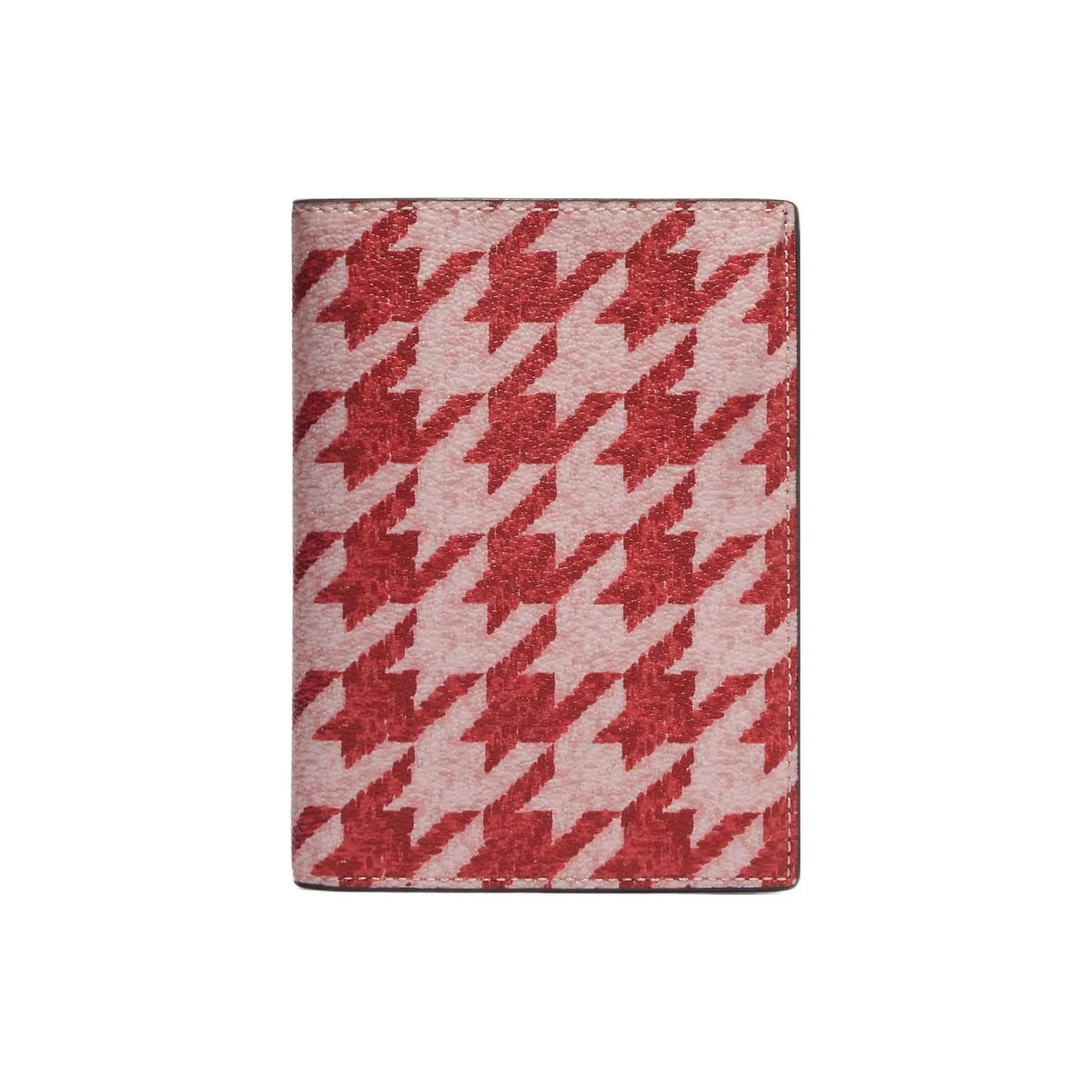 COACH Coated Canvas Document Bag, Wallet, Passport Holder Mini Women's Red