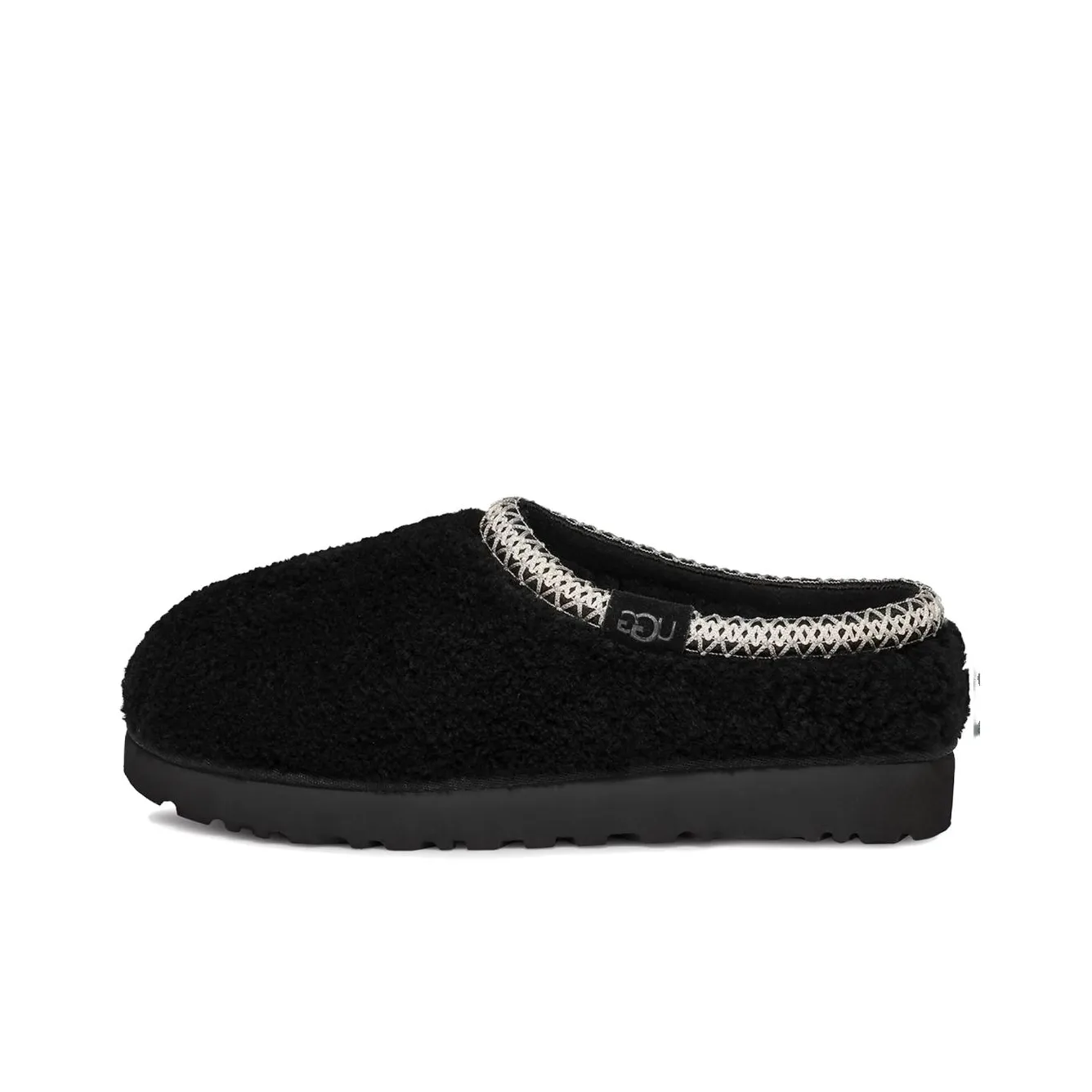 UGG Tasman Maxi Curly Slipper Black Women's