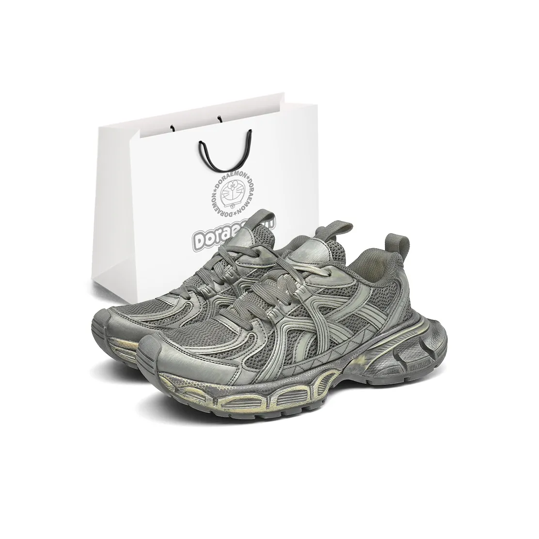 DoraemonA Low-Top Chunky Sneakers Unisex