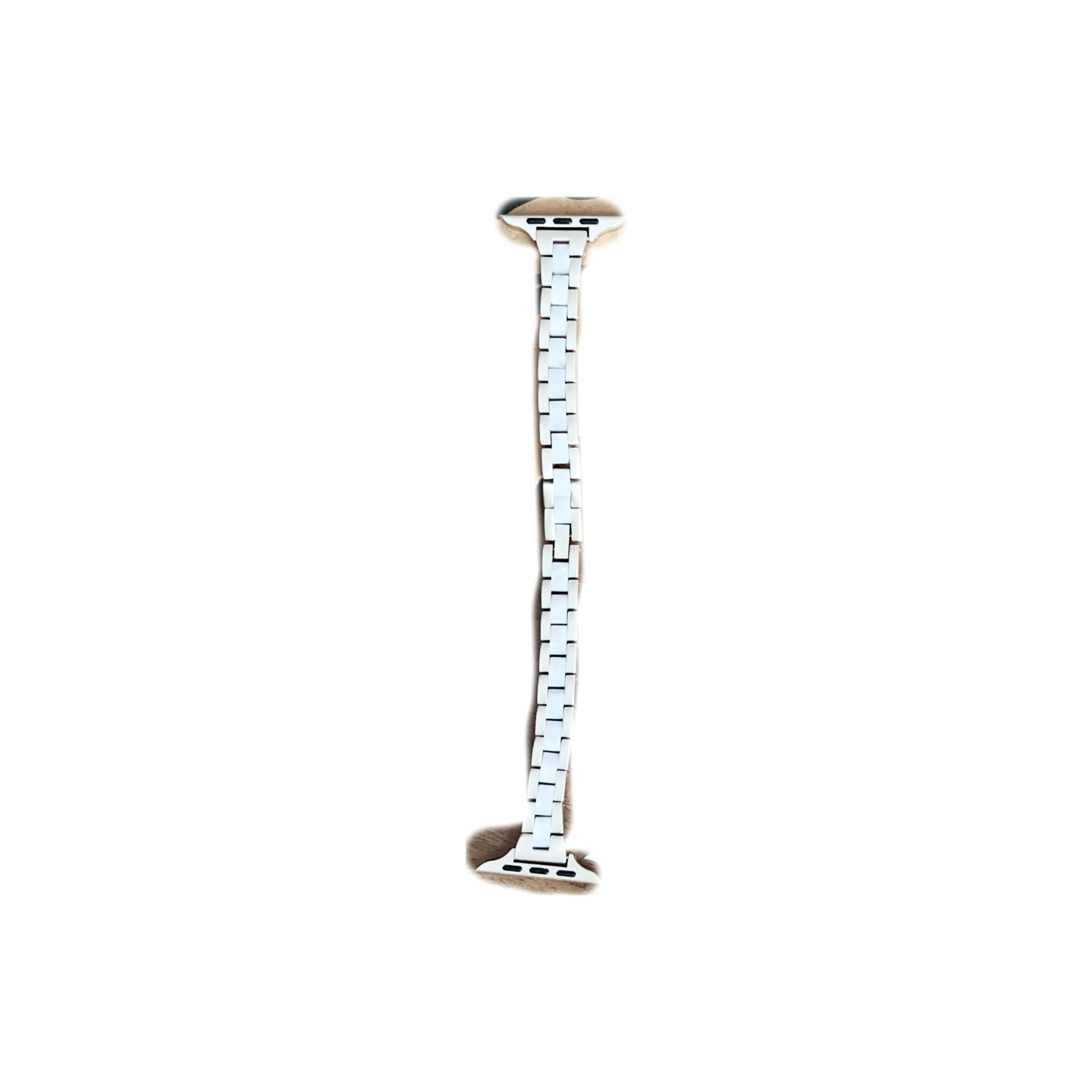Mivana Compatible With IWatch S10/S9/8/7/6/5/4/SE/Ultra/3/2/1 Metal And Resin Minimalist Luxury Apple Watch Band