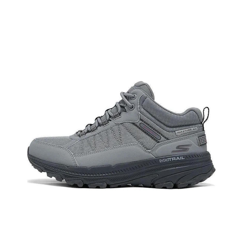 Skechers GO RUN Trail Altitude 2,0 MID Топ Беговые кроссовки Женские Серый