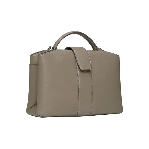 ZESH Сумка через плечо из коровьей кожи сумка большого размера женская слоновая серый черный бургунди красный