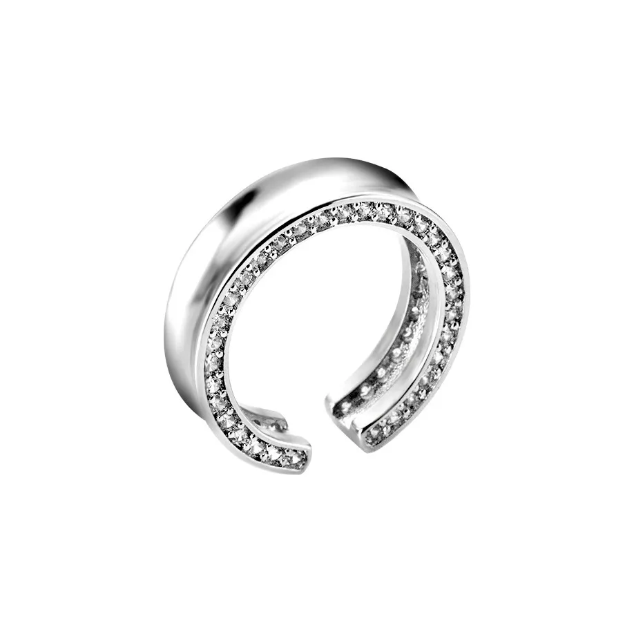 KING OF BLING Цирконовый сплав Кольца Унисекс Год Змеи Удачи