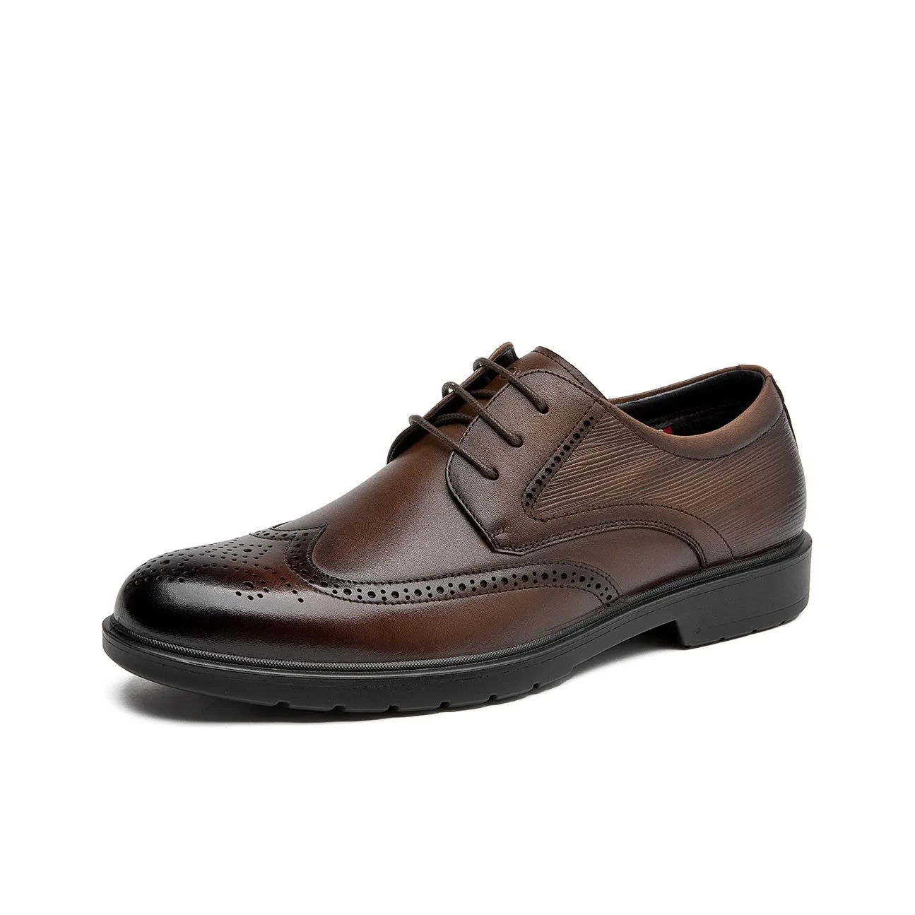 AOKANG Dress Shoes Men's Low Top Black