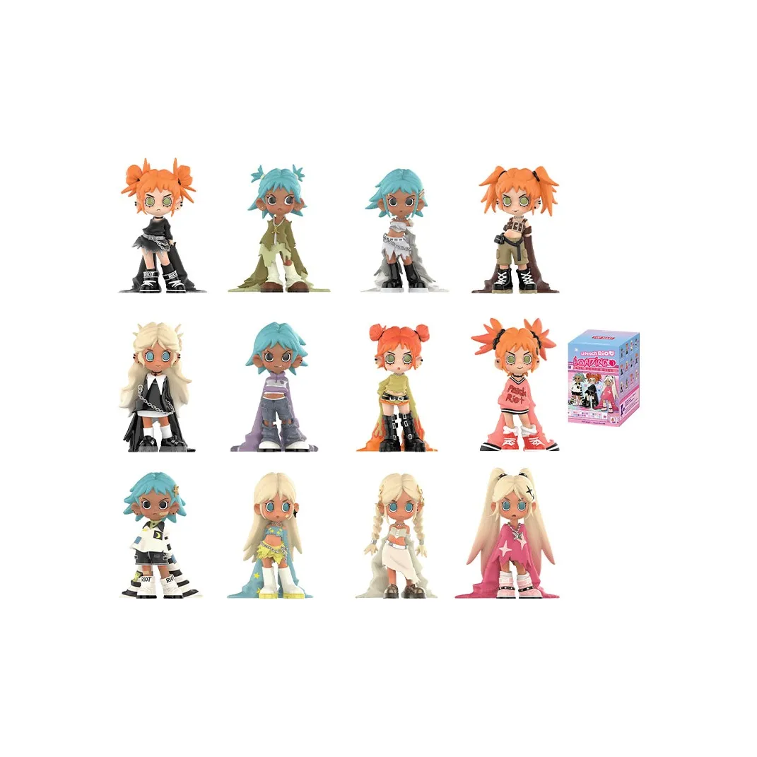POP MART Lil Peach Riot Blind Box Single Mystery Box Full Box 12 Pack