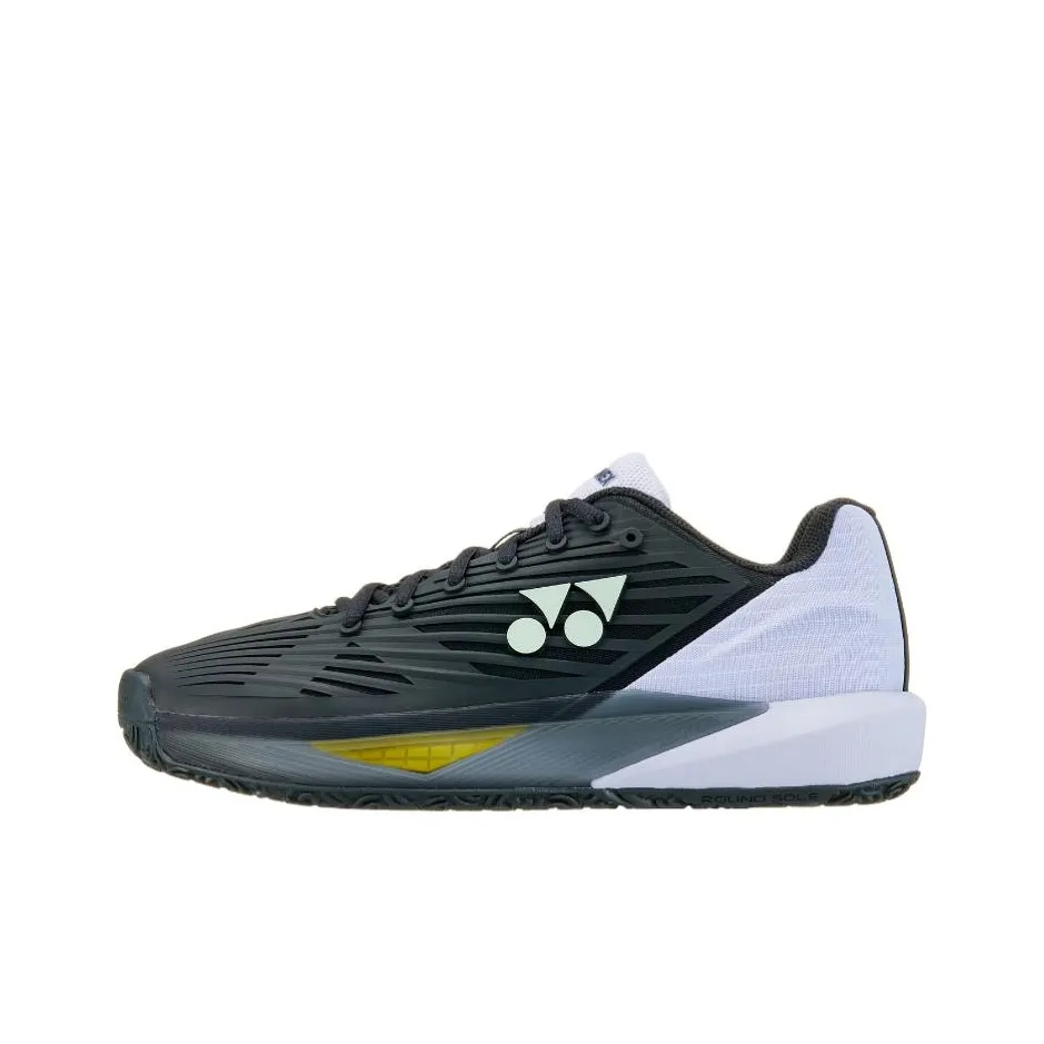 YONEX Поддерживающие и Эластичные Низкие Кроссовки для Тениса Мужские Черные