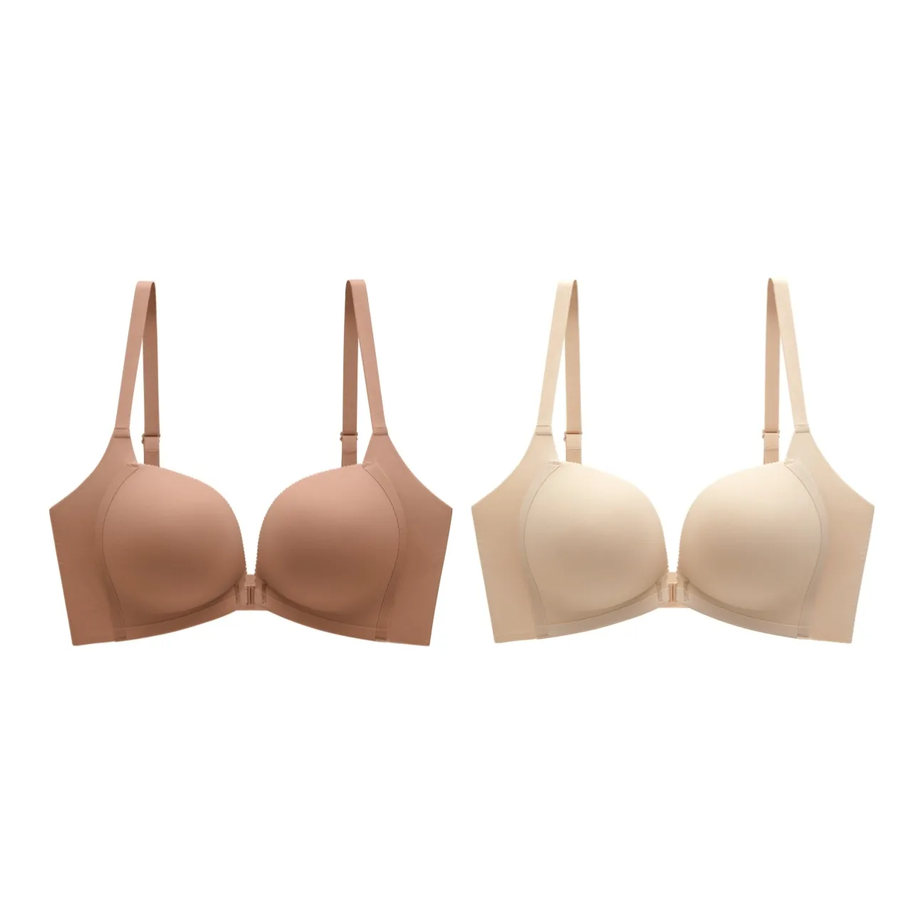 LUCKMEEY Button Front Underwear Bra Women's