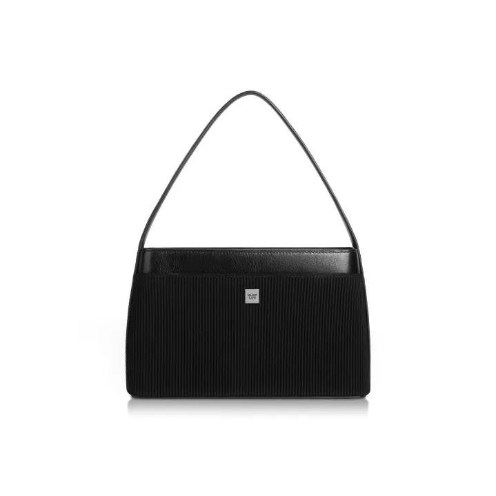 INJOYLIFE Сумка из коровьей кожи Маленькая Женская Черная