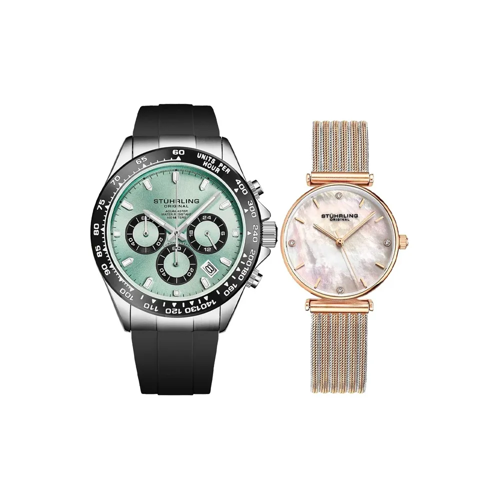 STUHRLING Schutz Повседневные Часы для Пара Мужские и Женские Европейский и Американский Мода Наручные Часы