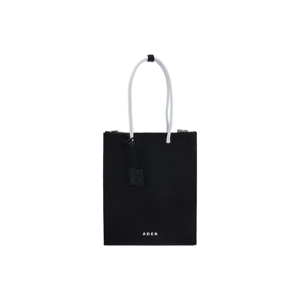 ADER ERROR Cow Leather Tote Bag, Shopping Bag, Shoulder Bag, Crossbody Bag, Handbag Regular Women's Black