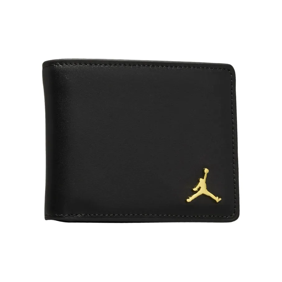 Jordan Leather Wallet Men's Black